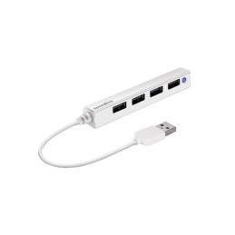 HUB USB 2.0 4 Porte per PC Snappy Evo4 Slim SPEEDLINK