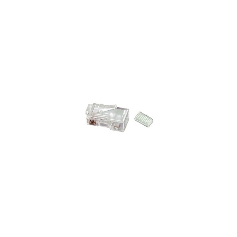 Spina Modulare RJ45 categoria 6 con Inserto per Fili Rigidi GBC