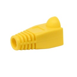 Guaina di Protezione per Spina Modulare RJ45 colore Giallo GBC