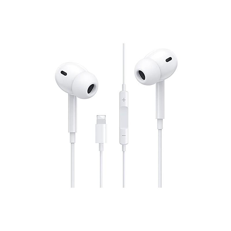 Cuffie Auricolari Bluetooth con Filo per Iphone colore Bianco HOCO M1 PRO