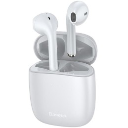 Cuffie Auricolari Wireless con Scatola di Ricarica colore Bianco W04 PRO BASEUS