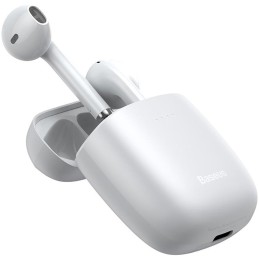 Cuffie Auricolari Wireless con Scatola di Ricarica colore Bianco W04 PRO BASEUS(4)