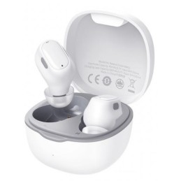 Cuffie Auricolari Wireless con Scatola di Ricarica colore Bianco WM01 BASEUS