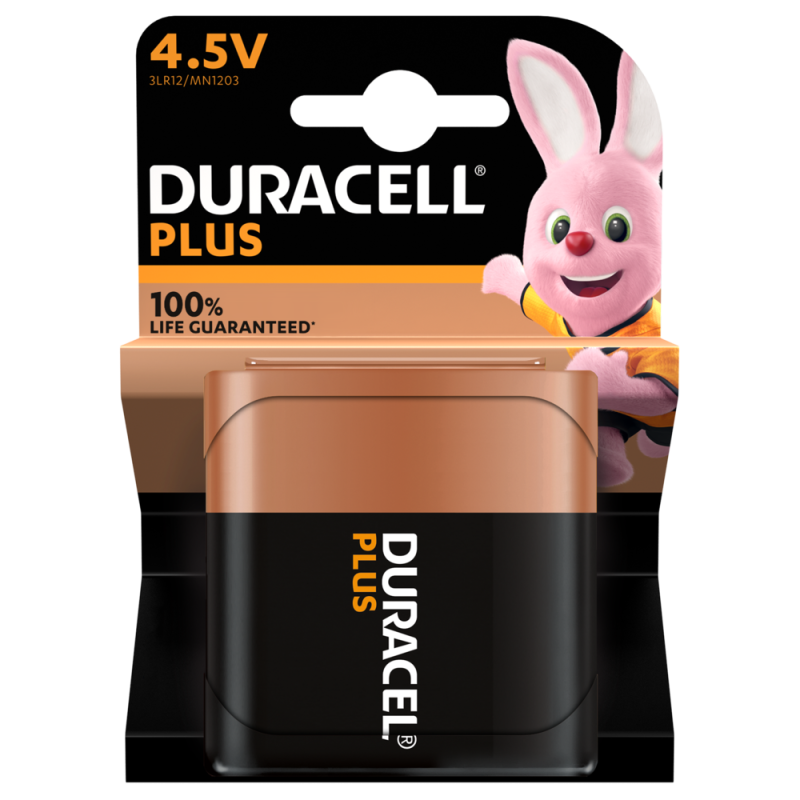 Batteria Alkalina 4,5V MN1203 Multifunzionale Duracell blister 1pz