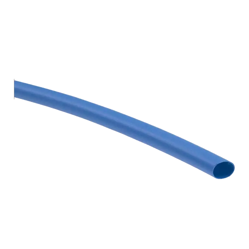 Guaina termorestringente blu diametro 3,2 da 1 metro Guaina termorestringente blu diametro 3,2 da 1 metro