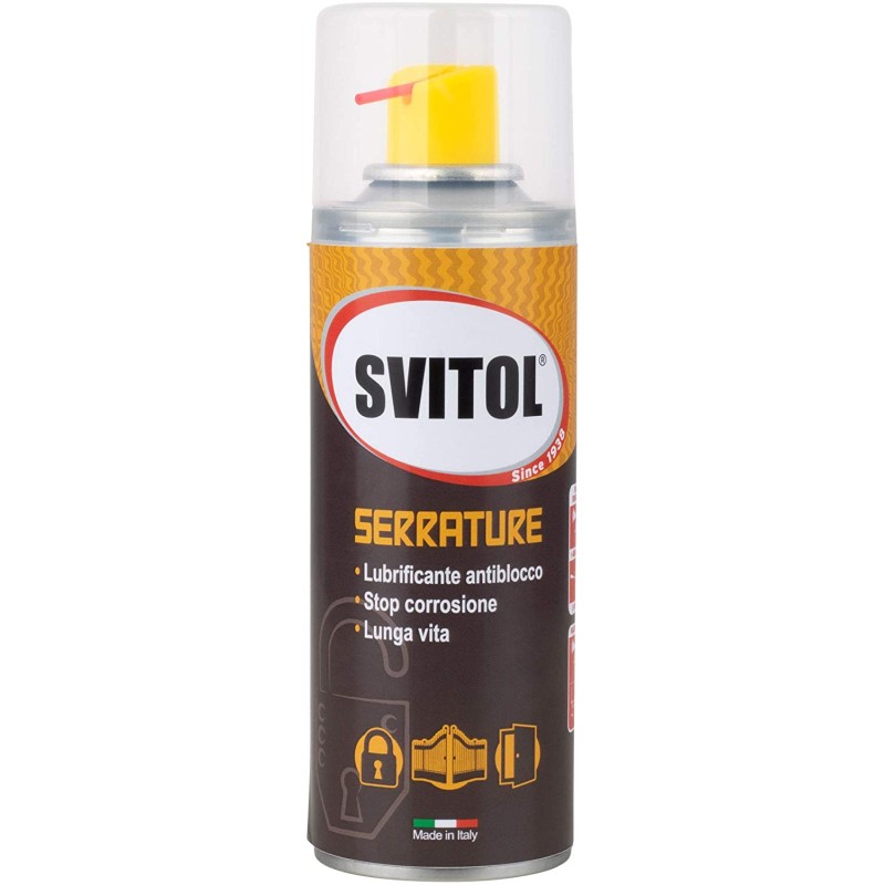 Spray Lubrificante Antiblocco 200ml SVITOL SERRATURE