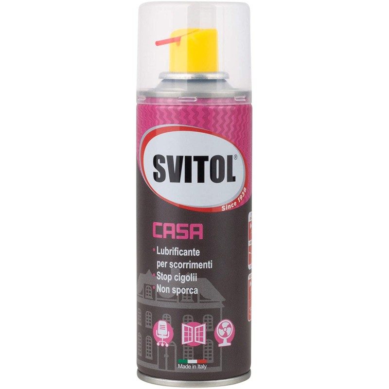 Spray Lubrificante Anticigolii per Scorrimenti 200ml SVITOL CASA