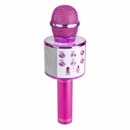 Microfono a Batteria per Karaoke con Speaker Bluetooth e MP3 integrati - Viola