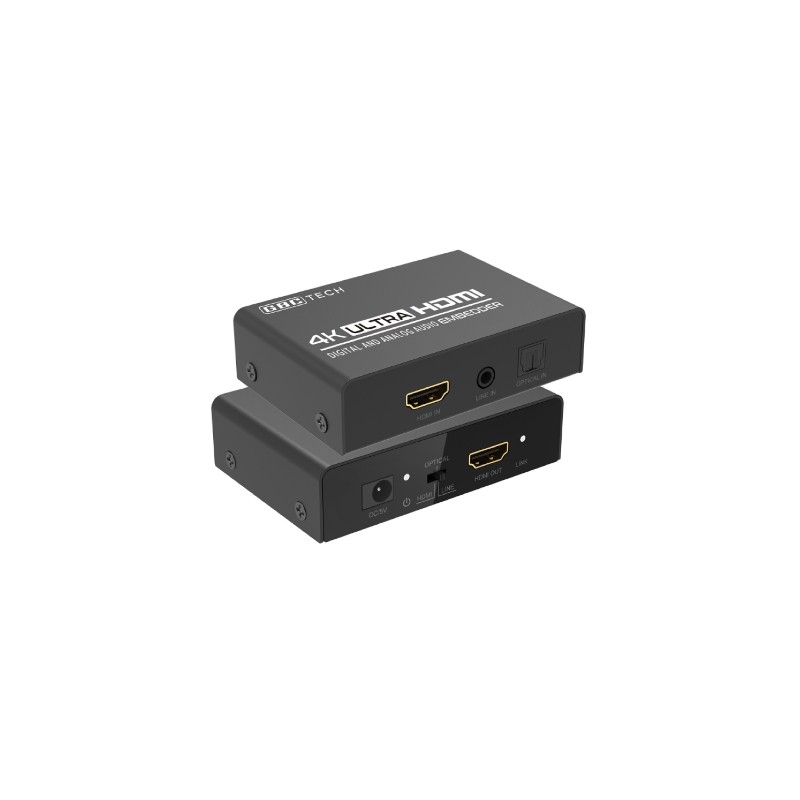 Inseritore Audio da Analogico Digitale a HDMI 4K@60HZ