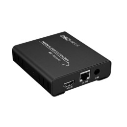 Ricevitore Aggiunto HDMI per 14280059, Estensore HDMI 4K@30Hz 100m su cavo Ethernetcon Loopout e IR