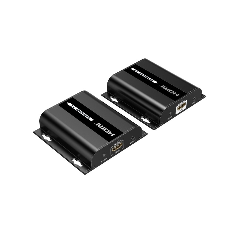 (1) Kit di Estensore e Ricevitore HDMI 1080p IP 120mt su Cavo Ethernet con IR