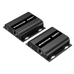 (2) Kit di Estensore e Ricevitore HDMI 1080p IP 120mt su Cavo Ethernet con IR