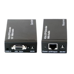 (2) Estensore VGA su Cavo Ethernet fino a 300Mt con Audio
