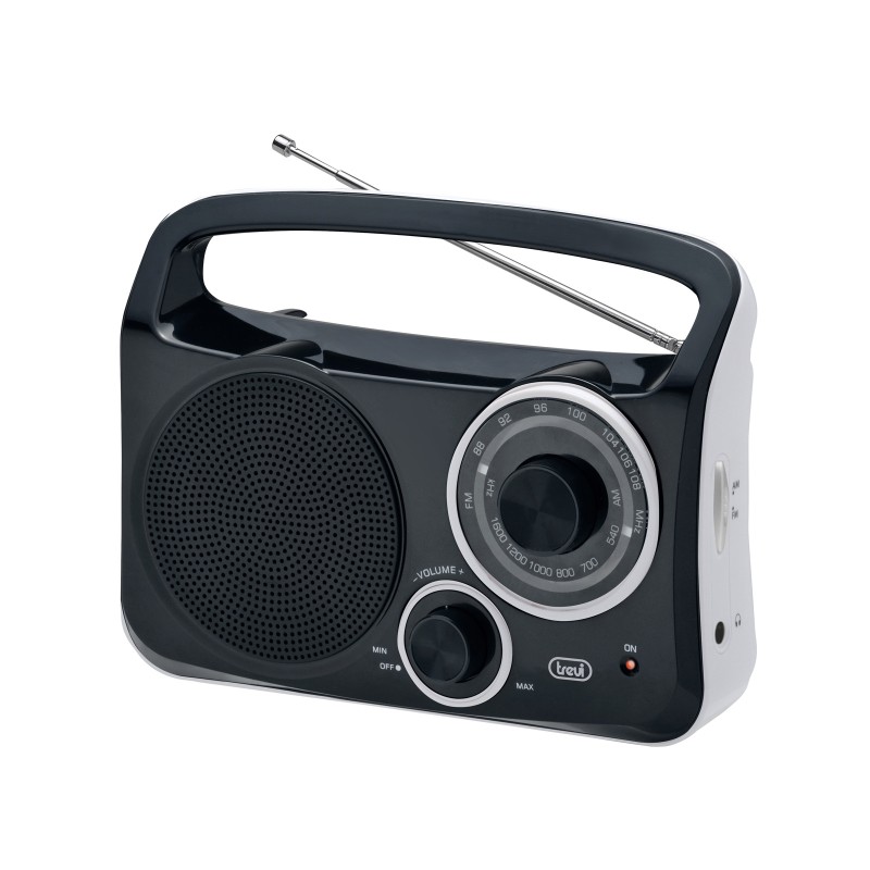 Radio Portatile 2 Bande di Frequenza AM/FM TREVI RA 762 Colore Nero