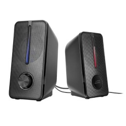 (1) Sistema Altoparlanti 2.0 RGB BADOUR Speedlink