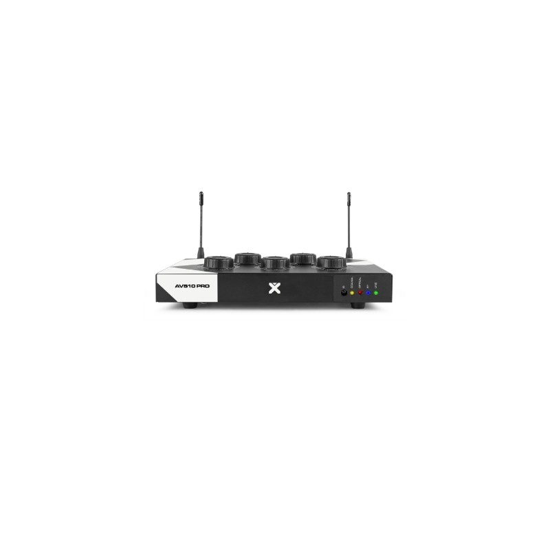 (2) Sistema Karaoke con Microfoni Wireless Modello AV510 VONYX