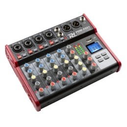 (2)Mixer Audio Microfonico a 6 Canali con Bluetooth / Usb / Mp3