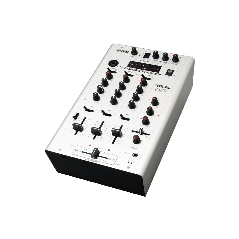 (1) Mixer Dj 3 con DSP 24bit integrato con 8 effetti preprogrammati