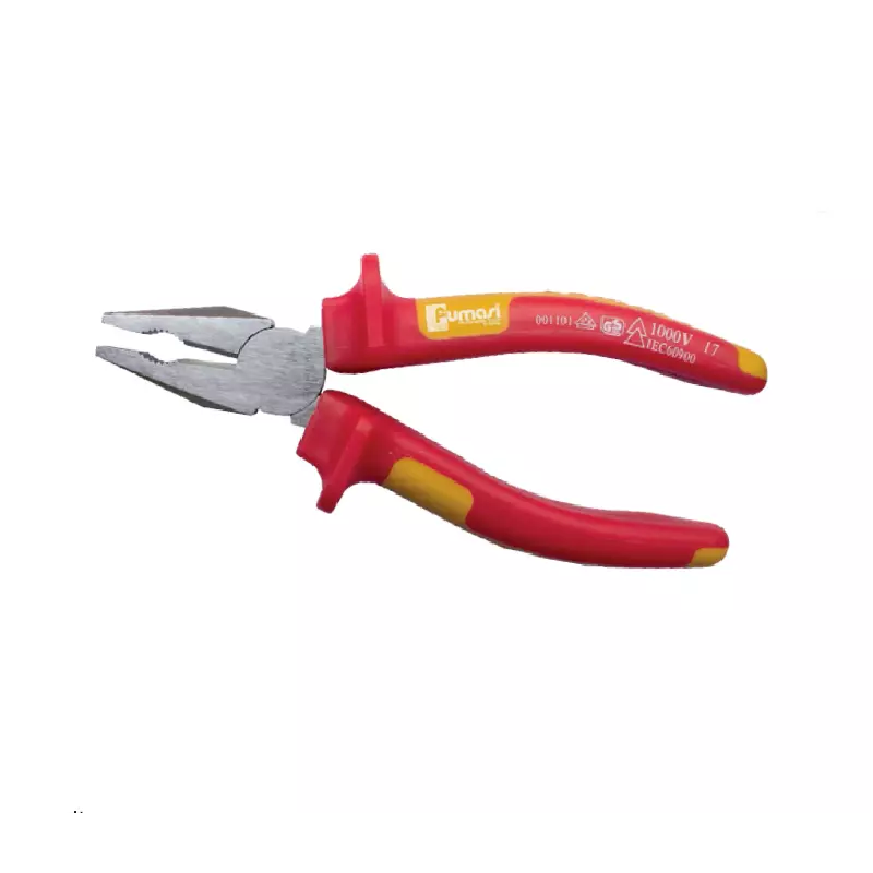 Pinza isolata 1000V 180mm in acciaio satinato - FUMASI Pinza isolata 1000V 180mm in acciaio satinato - FUMASI