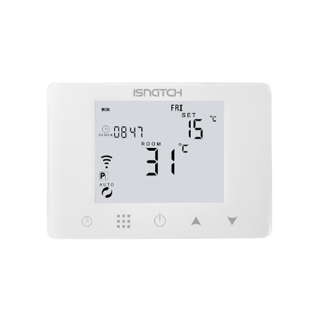 Termostato Domestico WG808 | 220V 10A | Per Riscaldamento | Senza Programmazione | Per Scatola 86x86 Mm - Foto 8