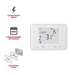 Termostato Smart WI-FI con Programmazione Settimanale Hey Thermo - ISNATCH (2)