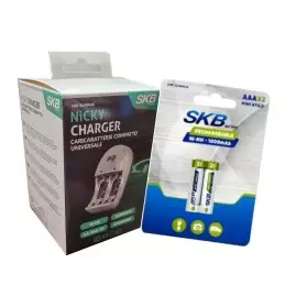 Kit Batterie Ministilo ricaricabili 1000Mah + Caricabatterie
