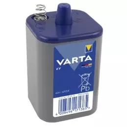 Batteria allo Zinco Cloruro senza Mercurio 4R25X - VARTA