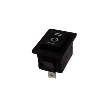 Tem Interruttore Bilanciere 3 Posizioni 16a Frecce Nero Opaco