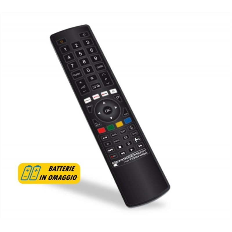 Telecomando universale TV Toshiba multifunzione