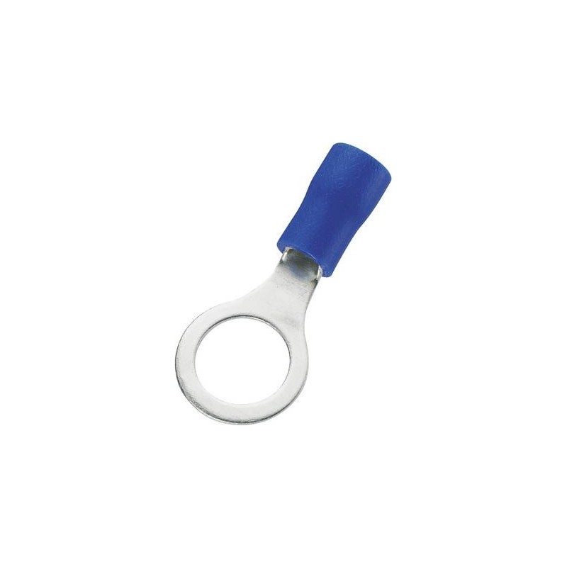 Terminale ad occhiello foro 5,3MM Blu diametro 2,5 mmq
