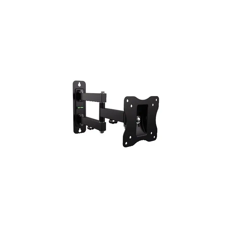 Staffa per televisione a 3 snodi per LCD o LED da 10 a 23 colore Nero Staffa per televisione a 3 snodi per LCD o LED da 10 a 23 colore Nero