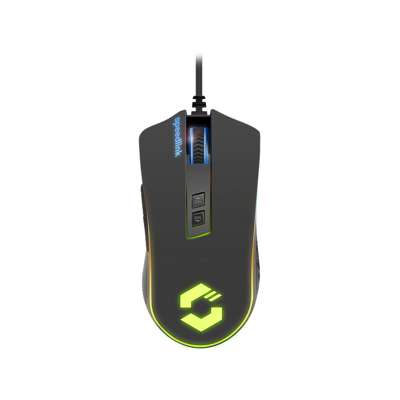 Mouse gaming luminoso RGB Orios 7 pulsanti Speedlink