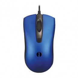 Mouse Ottico Isnatch M200 blu con cavo e attacco USB 3 Tasti