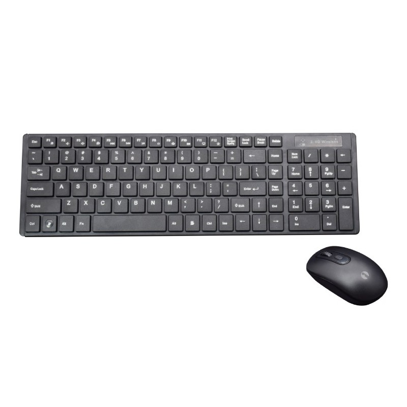 Kit Tastiera Italiana e Mouse ottico Wireless KB130CW